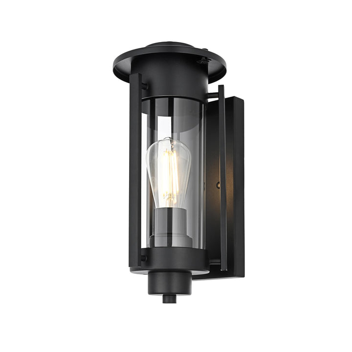 6.5 Inch Outdoor Wall Sconce in Black