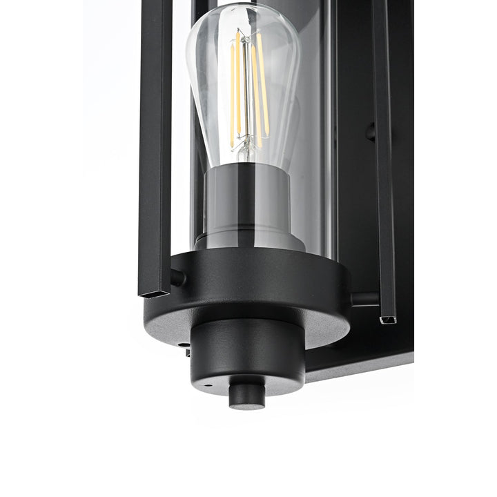 6.5 Inch Outdoor Wall Sconce in Black