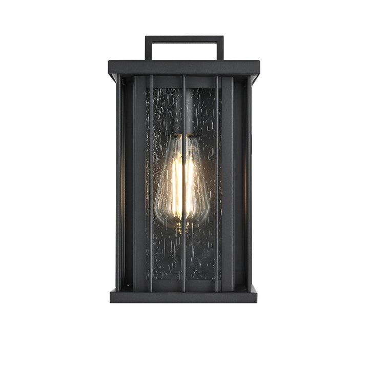 6.5 Inch Outdoor Wall Sconce in Black by Elegant Lighting