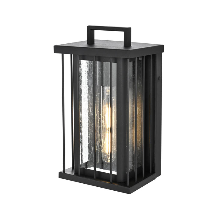 6.5 Inch Outdoor Wall Sconce in Black