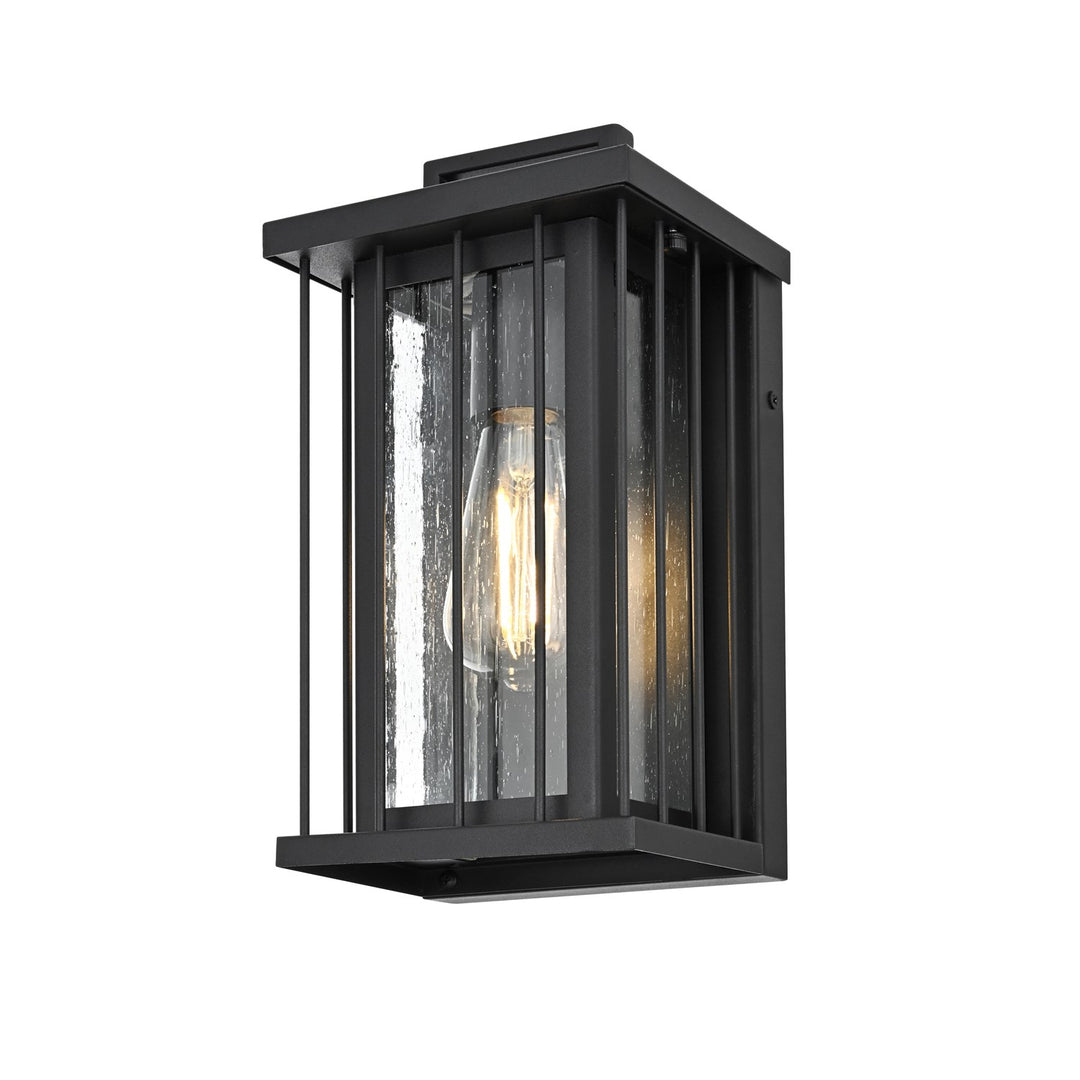 6.5 Inch Outdoor Wall Sconce in Black