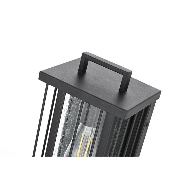 6.5 Inch Outdoor Wall Sconce in Black