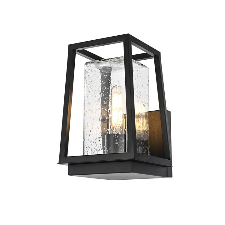 6 Inch Outdoor Wall Sconce in Black
