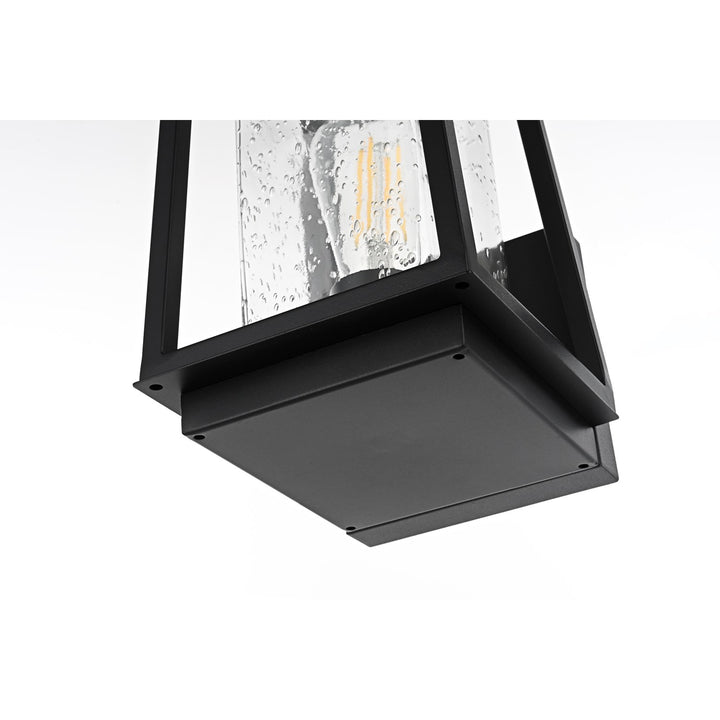 6 Inch Outdoor Wall Sconce in Black