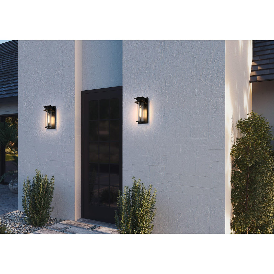 5.5 Inch Outdoor Wall Sconce in Black