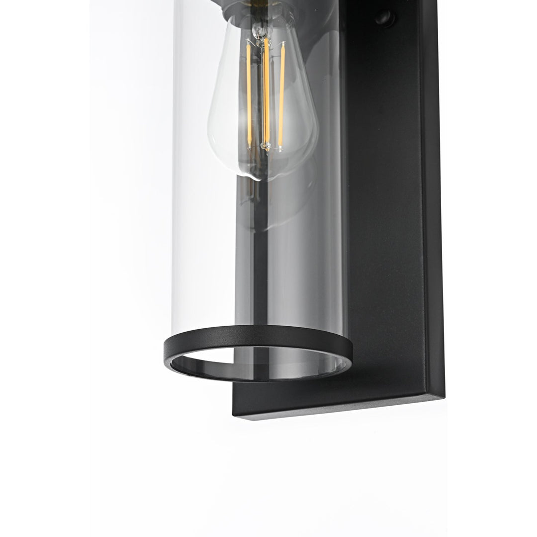 5.5 Inch Outdoor Wall Sconce in Black