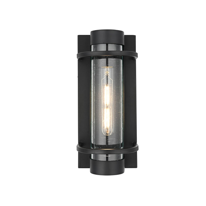 5.5 Inch Outdoor Wall Sconce in Black by Elegant Lighting