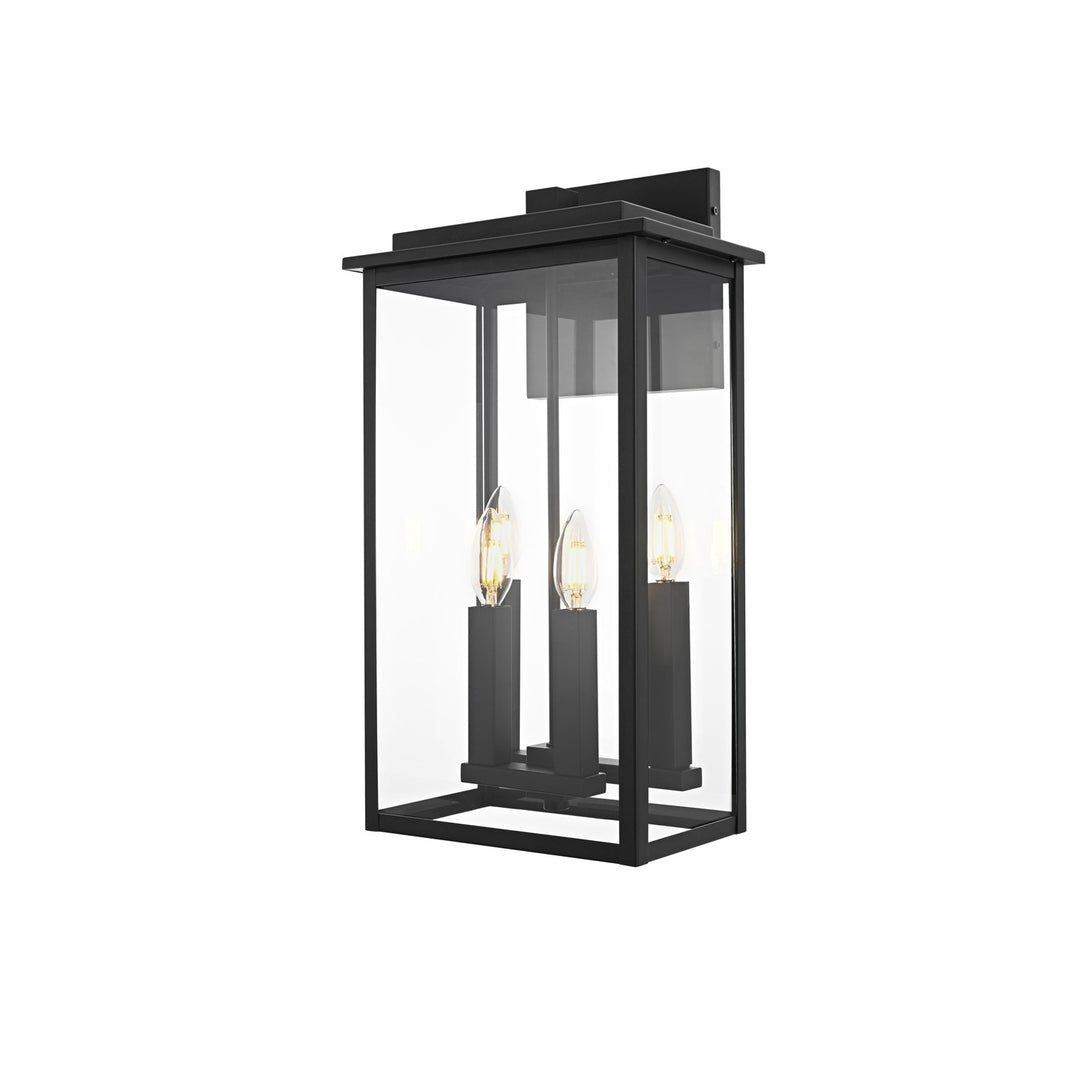 11 Inch Outdoor Wall Sconce In Black