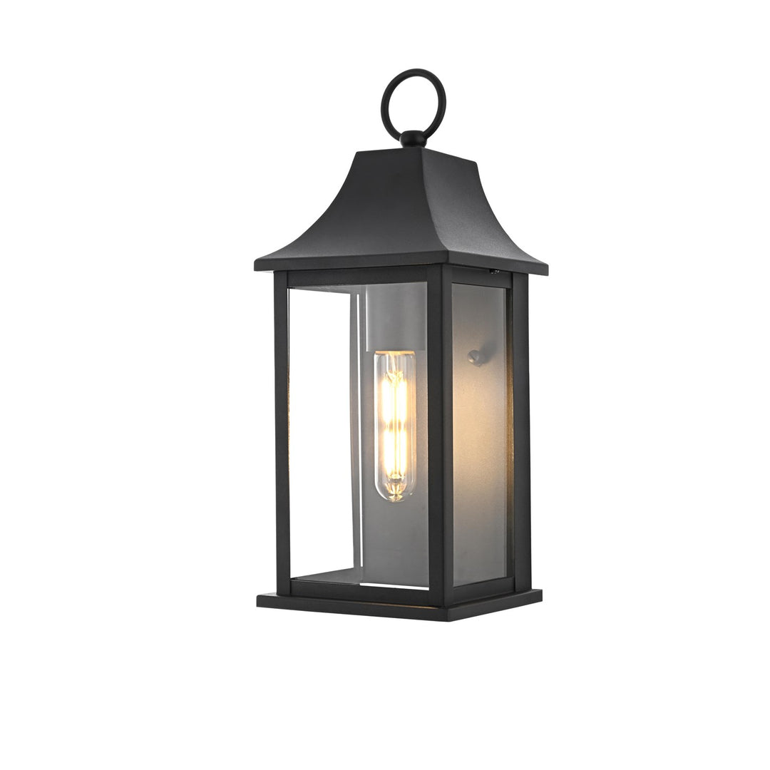 6 Inch Outdoor Wall Sconce In Black