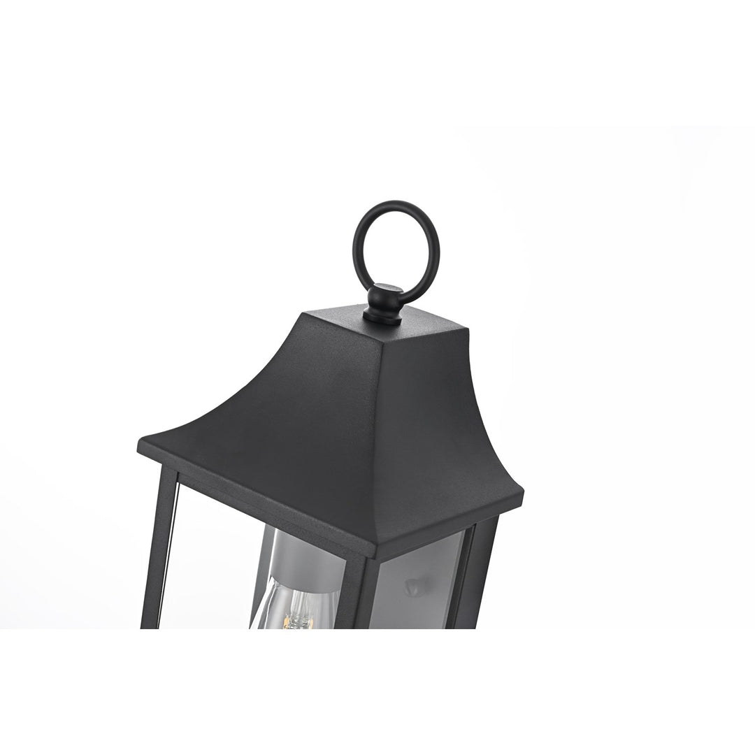 6 Inch Outdoor Wall Sconce In Black