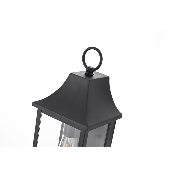 6 Inch Outdoor Wall Sconce In Black