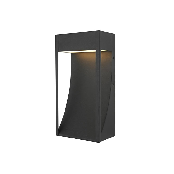 7.5 Inch Outdoor Wall Sconce In Black