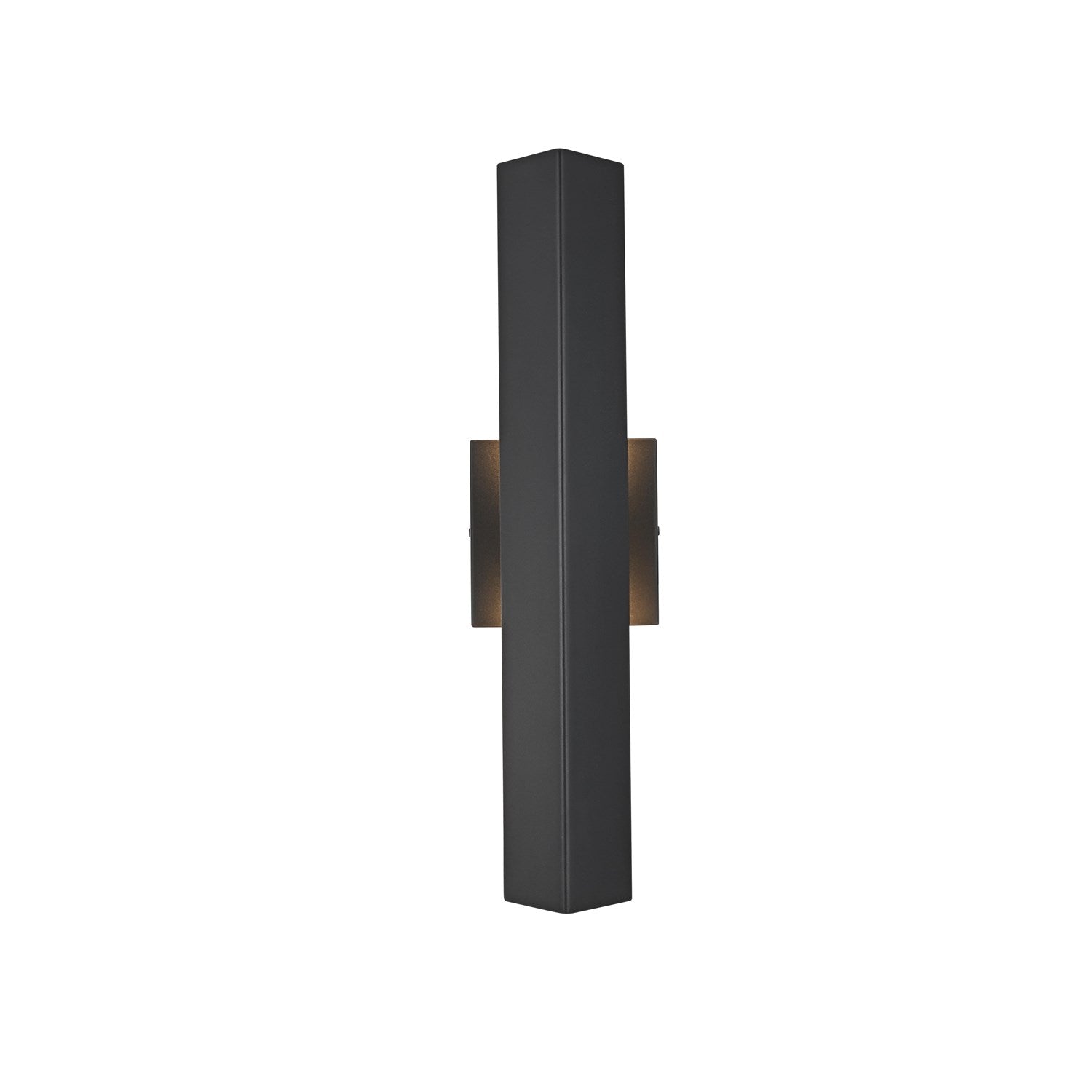 4.5 X 18 Inch Outdoor Wall Sconce In Black by Elegant Lighting