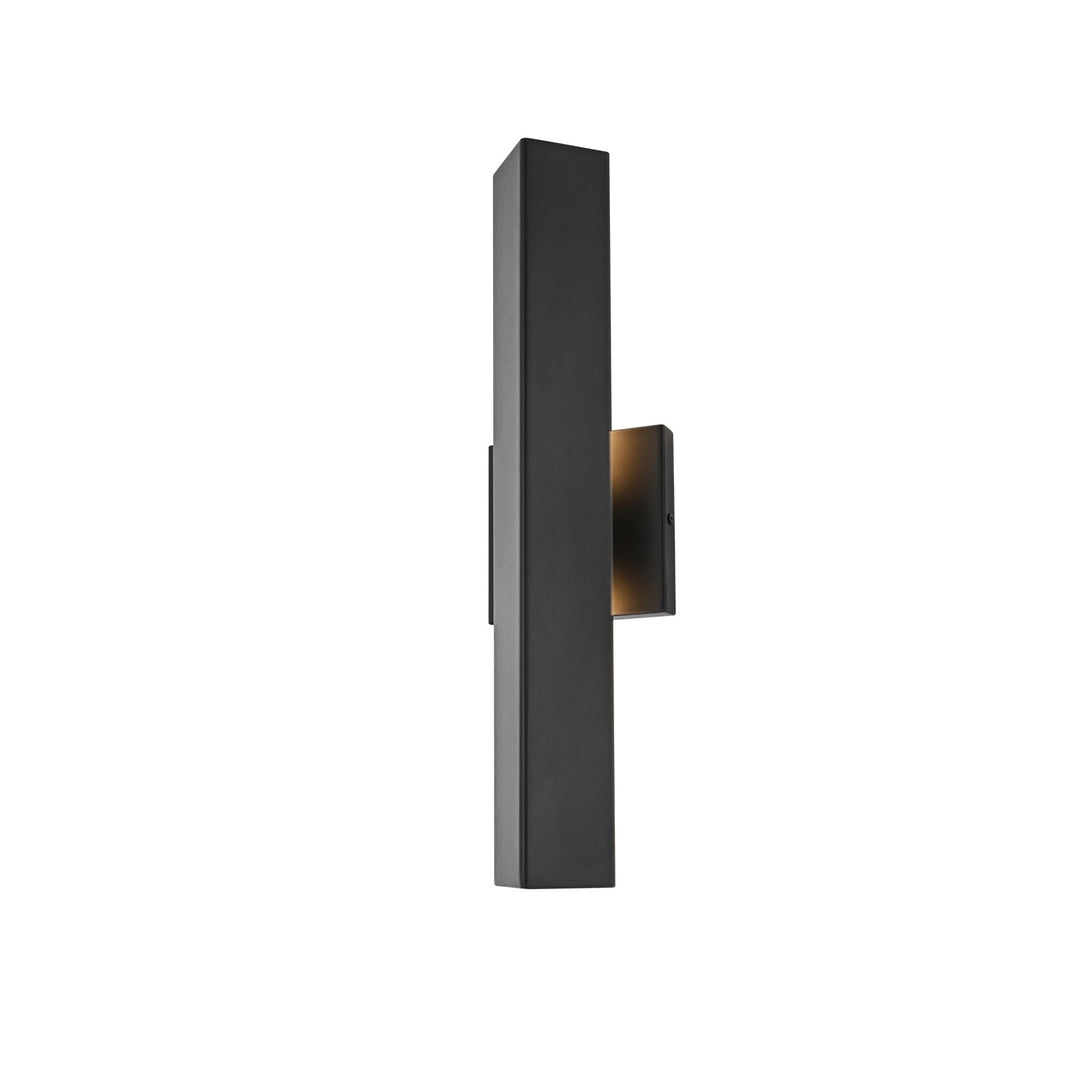 4.5 X 18 Inch Outdoor Wall Sconce In Black