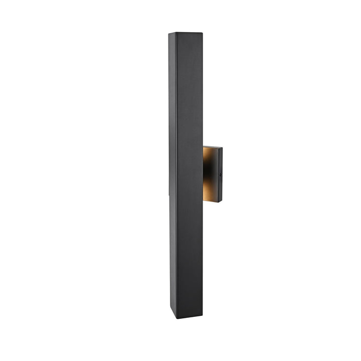 4.5 X 24 Inch Outdoor Wall Sconce In Black