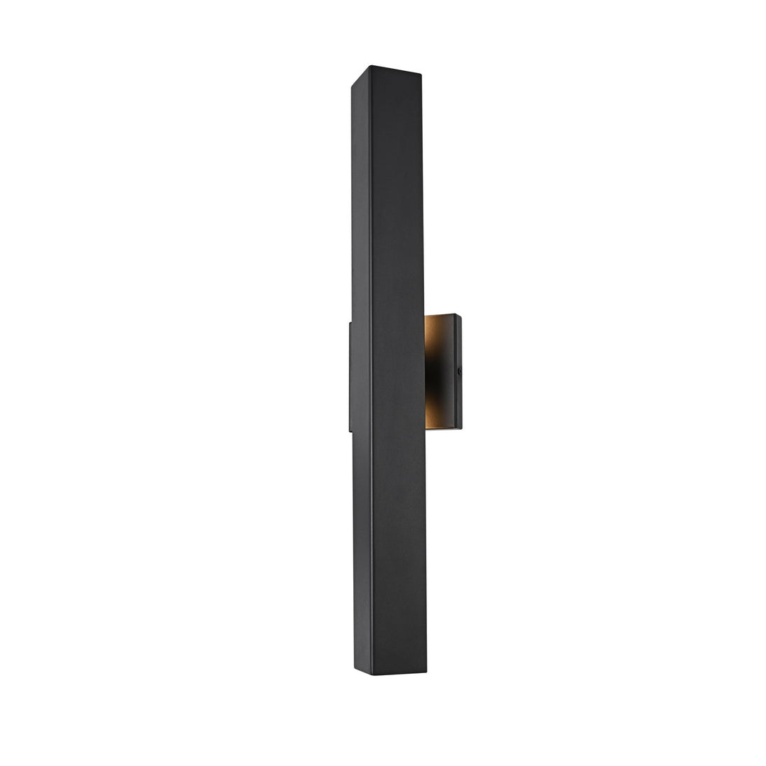 4.5 X 24 Inch Outdoor Wall Sconce In Black