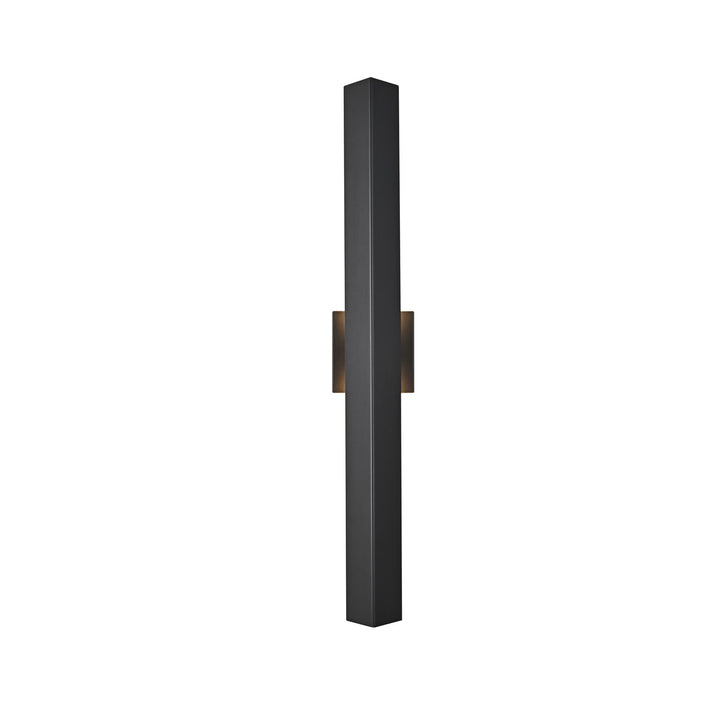 4.5 X 30 Inch Outdoor Wall Sconce In Black by Elegant Lighting