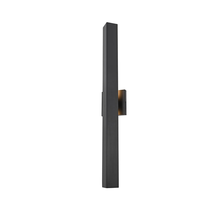 4.5 X 30 Inch Outdoor Wall Sconce In Black