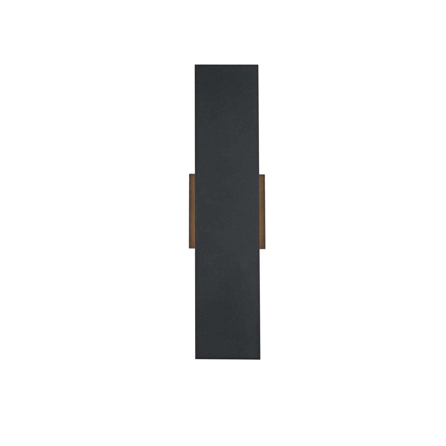 4.5 X 18 Inch Outdoor Wall Sconce In Black by Elegant Lighting