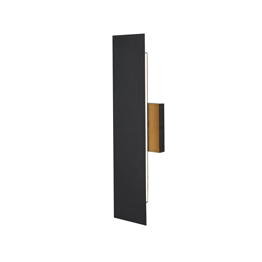 4.5 X 18 Inch Outdoor Wall Sconce In Black