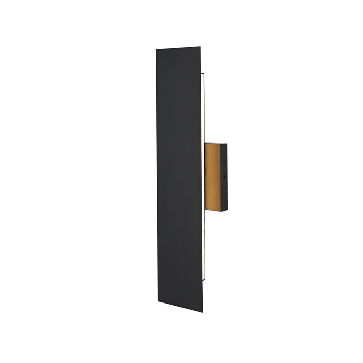 4.5 X 18 Inch Outdoor Wall Sconce In Black