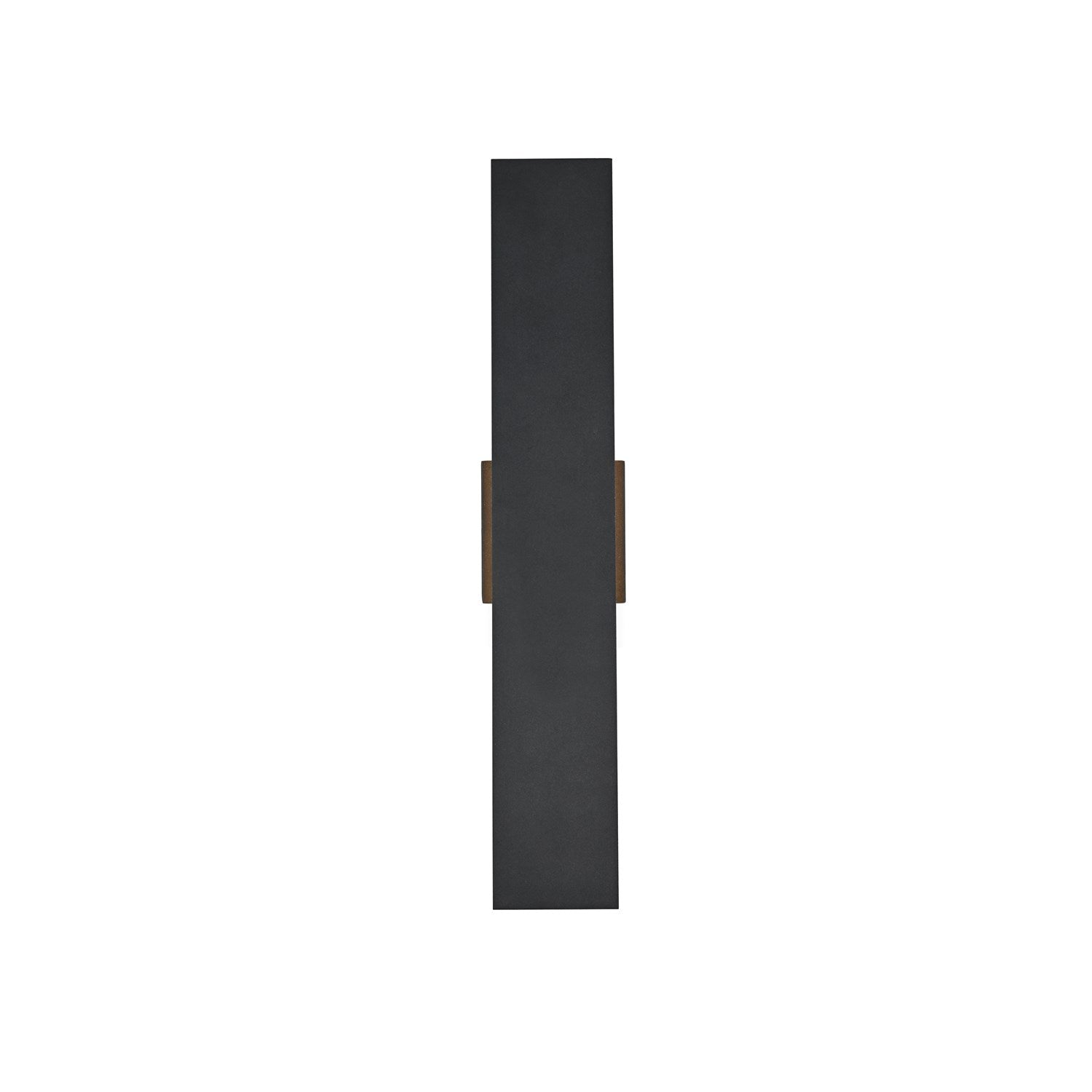 4.5 X 24 Inch Outdoor Wall Sconce In Black by Elegant Lighting