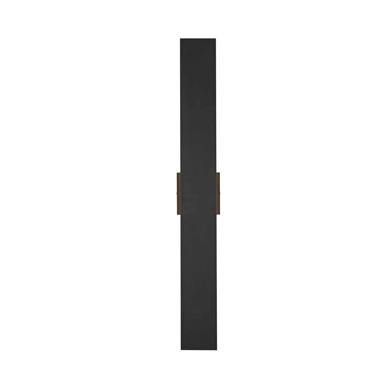 4.5 X 34 Inch Outdoor Wall Sconce In Black by Elegant Lighting