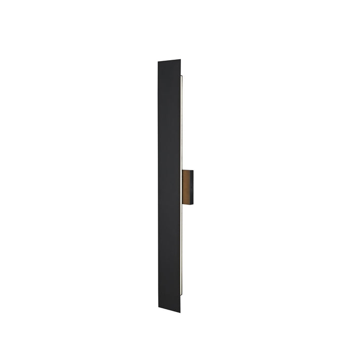 4.5 X 34 Inch Outdoor Wall Sconce In Black