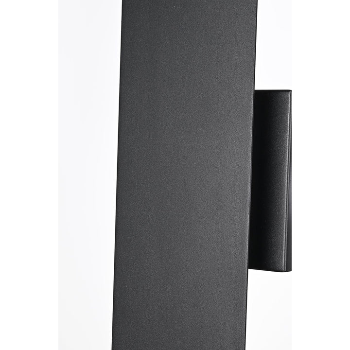 4.5 X 34 Inch Outdoor Wall Sconce In Black