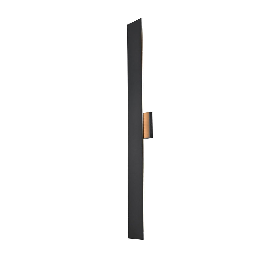4.5 X 40 Inch Outdoor Wall Sconce In Black