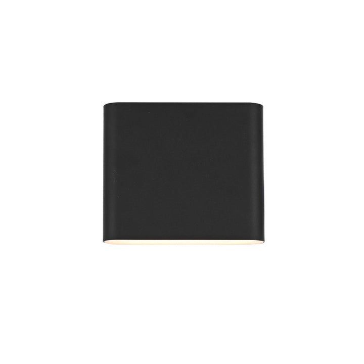 9 Inch Outdoor Wall Sconce In Black by Elegant Lighting