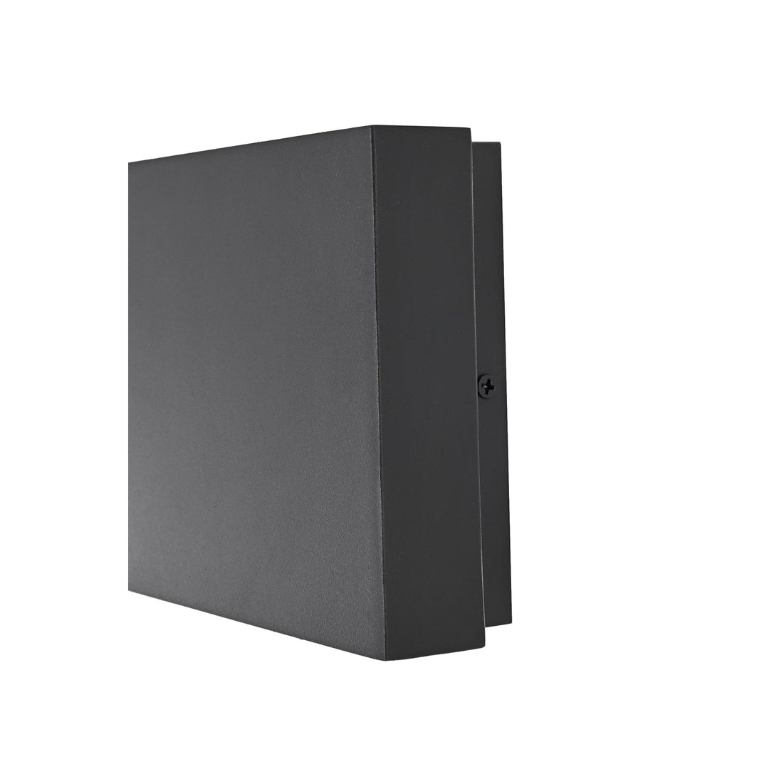 8.5 Inch Outdoor Wall Sconce In Black