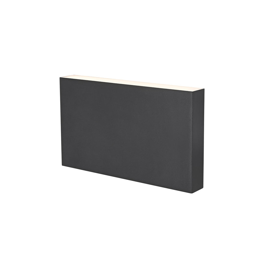 8.5 Inch Outdoor Wall Sconce In Black