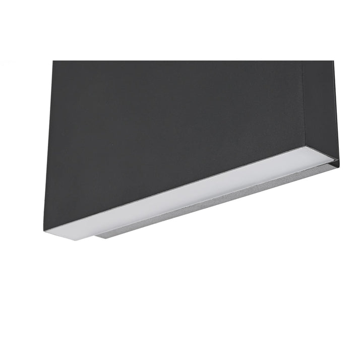 8.5 Inch Outdoor Wall Sconce In Black