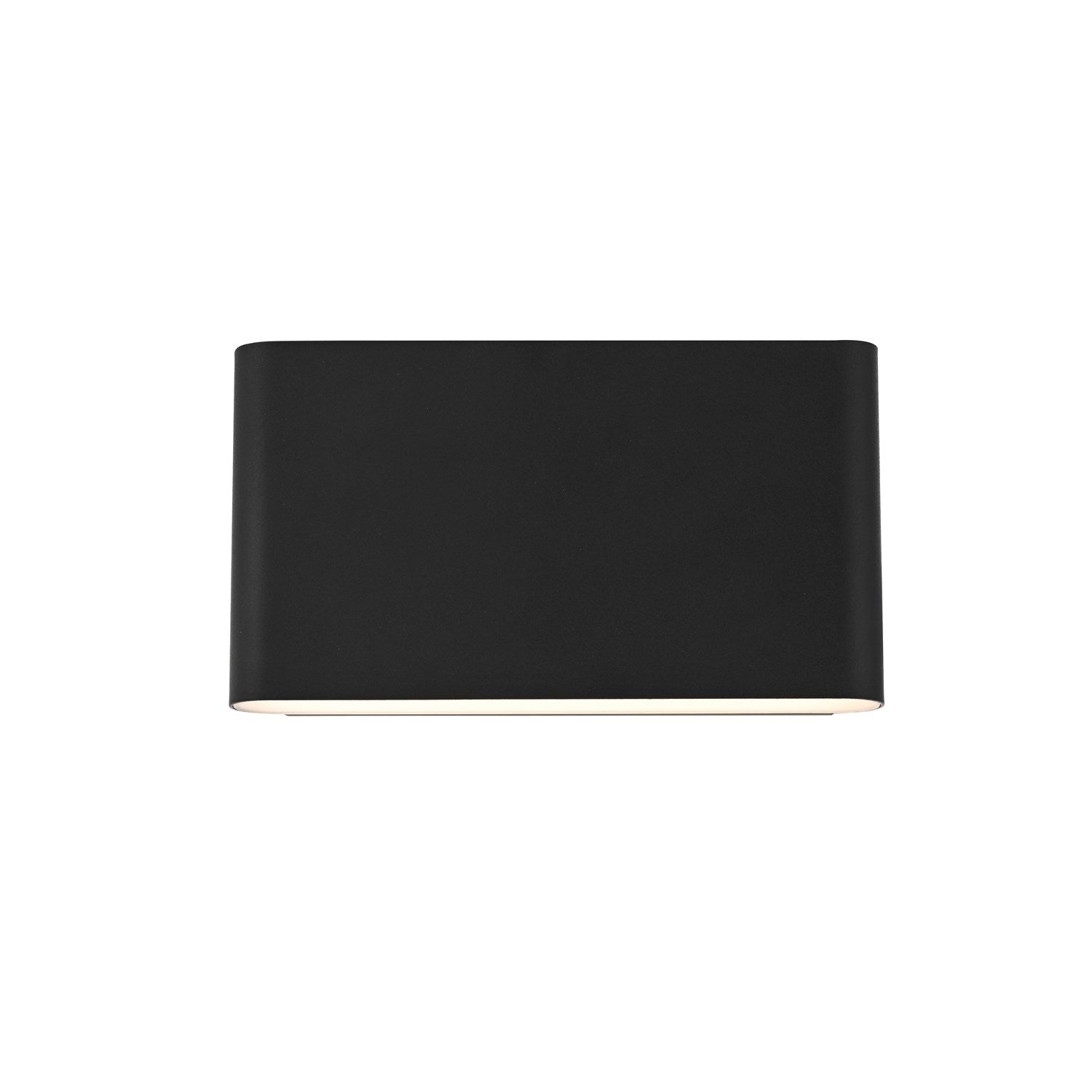6 Inch Outdoor Wall Sconce In Black by Elegant Lighting