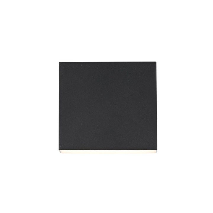 5.5 Inch Outdoor Wall Sconce In Black by Elegant Lighting