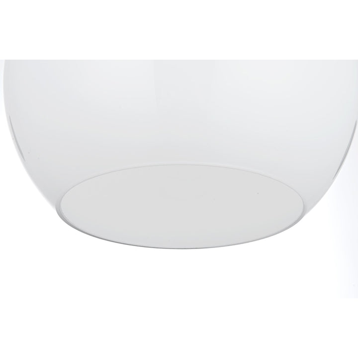 10 Inch Pendant Frosted White Shade In Satin Gold