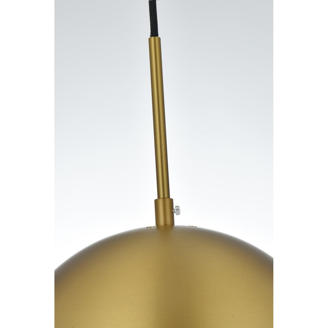 10 Inch Pendant Clear Shade In Chrome
