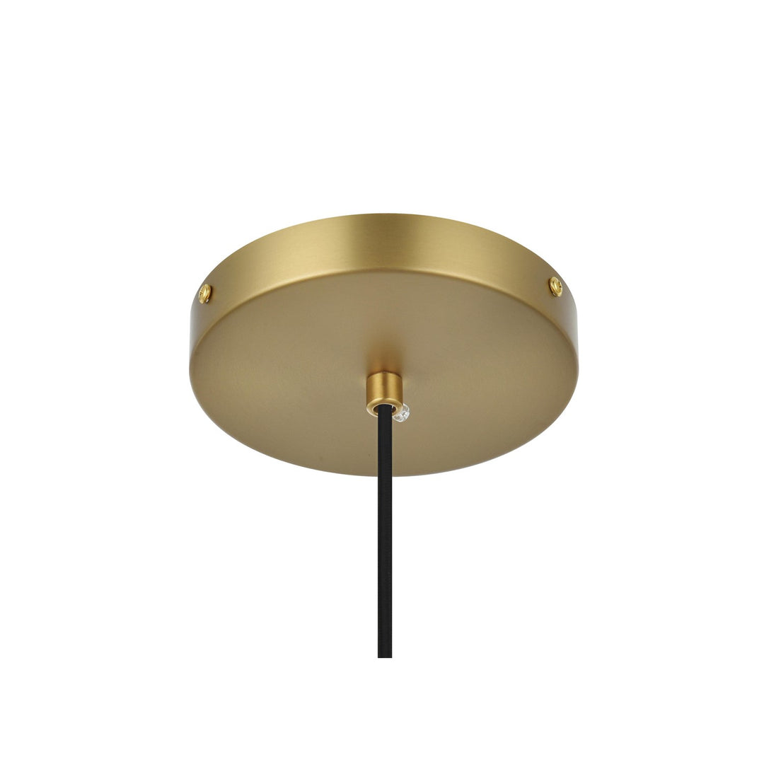 12 Inch Pendant Clear Shade In Chrome