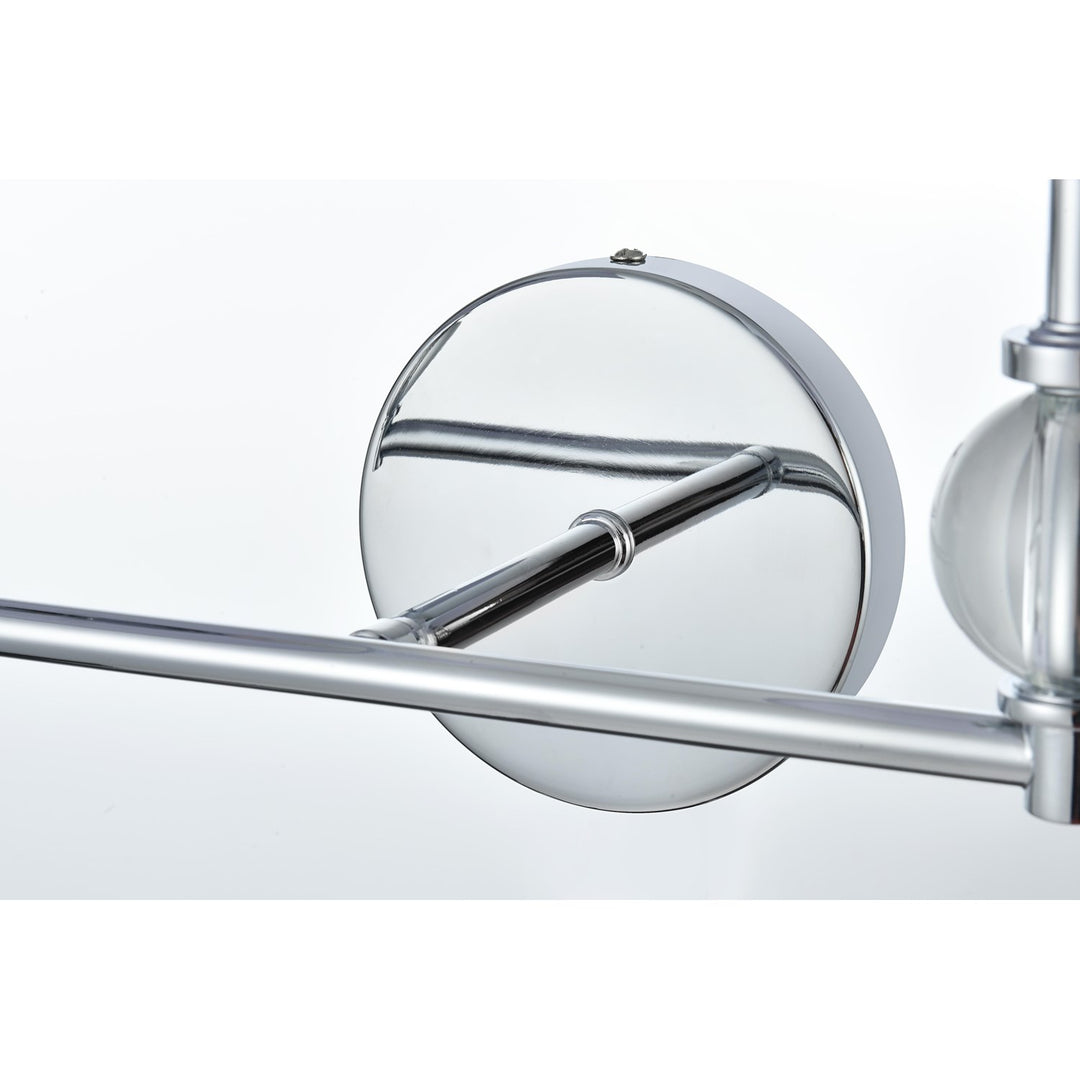 17 Inch Wall Sconce In Chrome