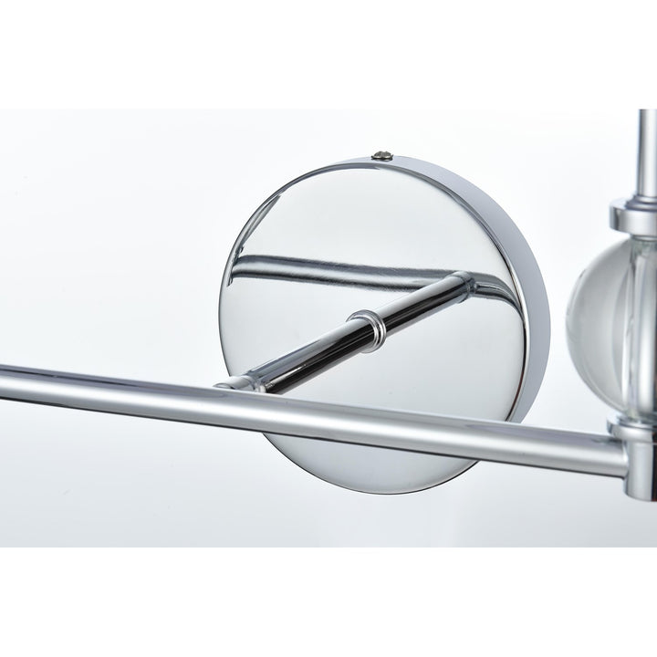 17 Inch Wall Sconce In Chrome