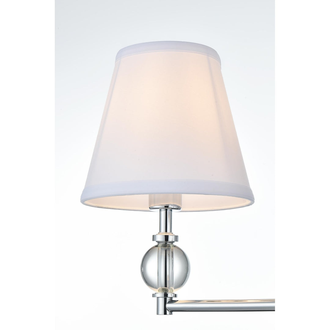 17 Inch Wall Sconce In Chrome