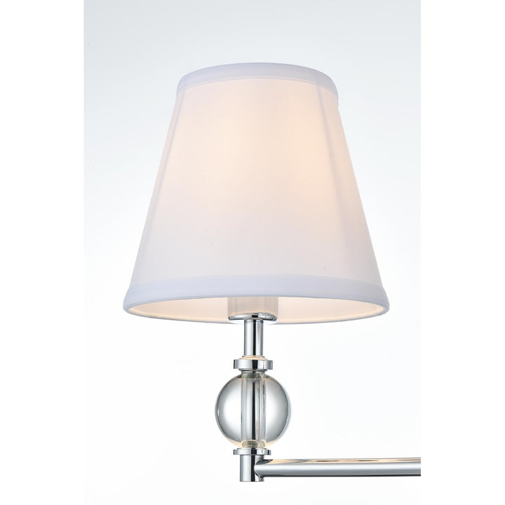 17 Inch Wall Sconce In Chrome