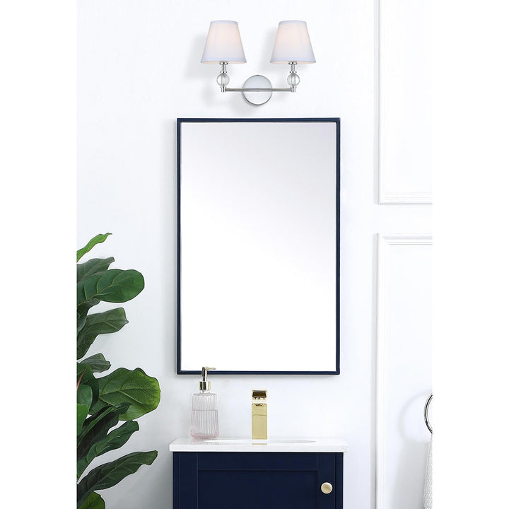17 Inch Wall Sconce In Chrome