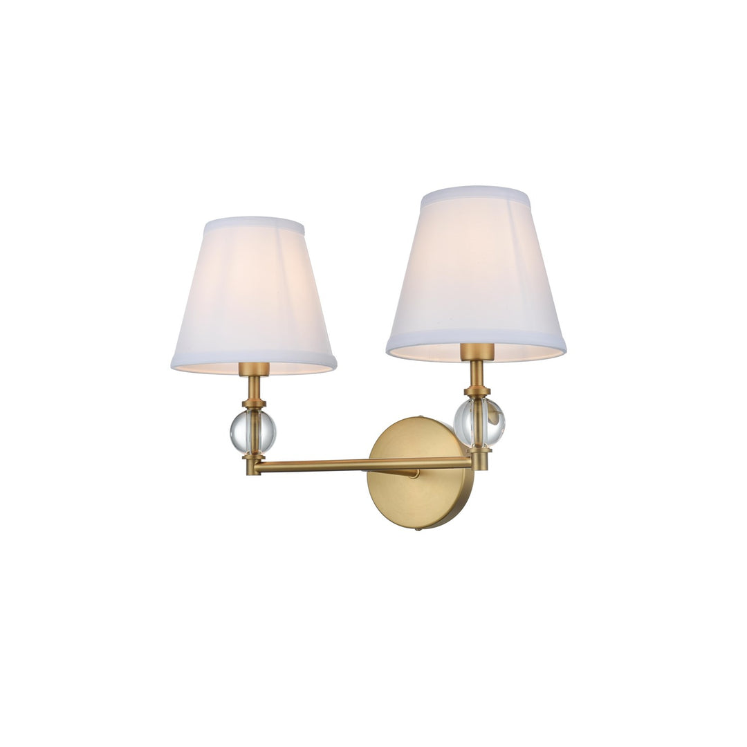 17 Inch Wall Sconce In Satin Gold