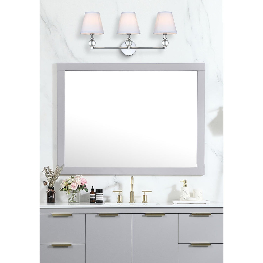 27 Inch Wall Sconce In Chrome