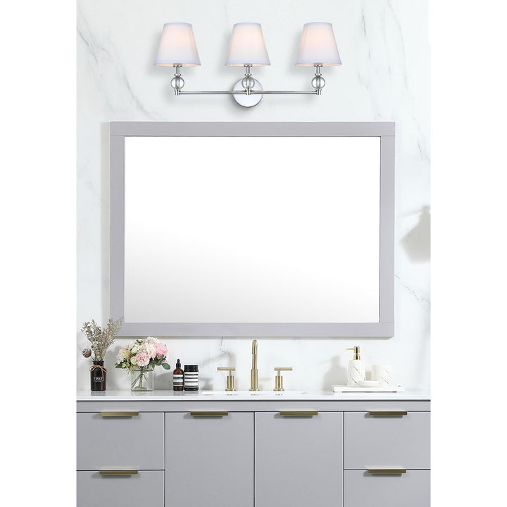 27 Inch Wall Sconce In Chrome