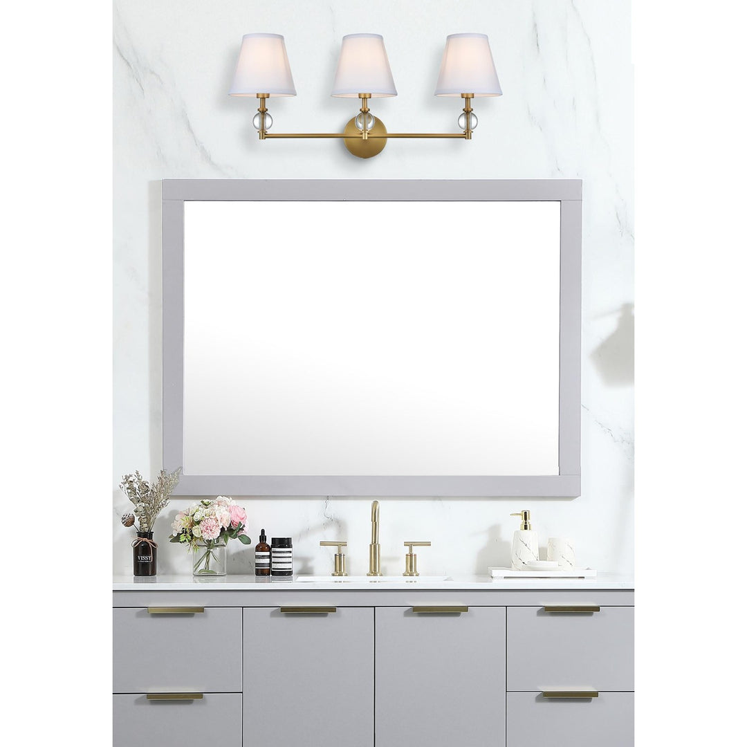 27 Inch Wall Sconce In Satin Gold
