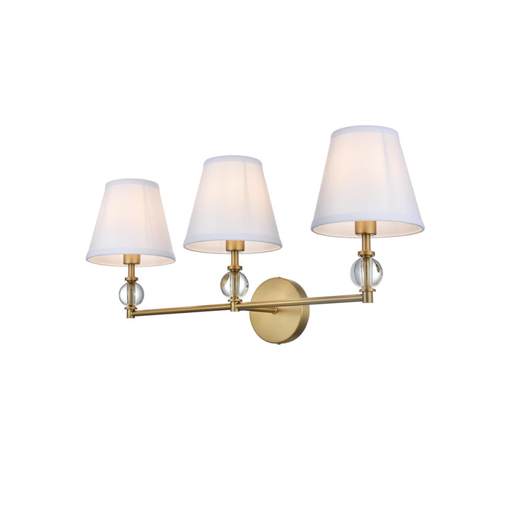 27 Inch Wall Sconce In Satin Gold