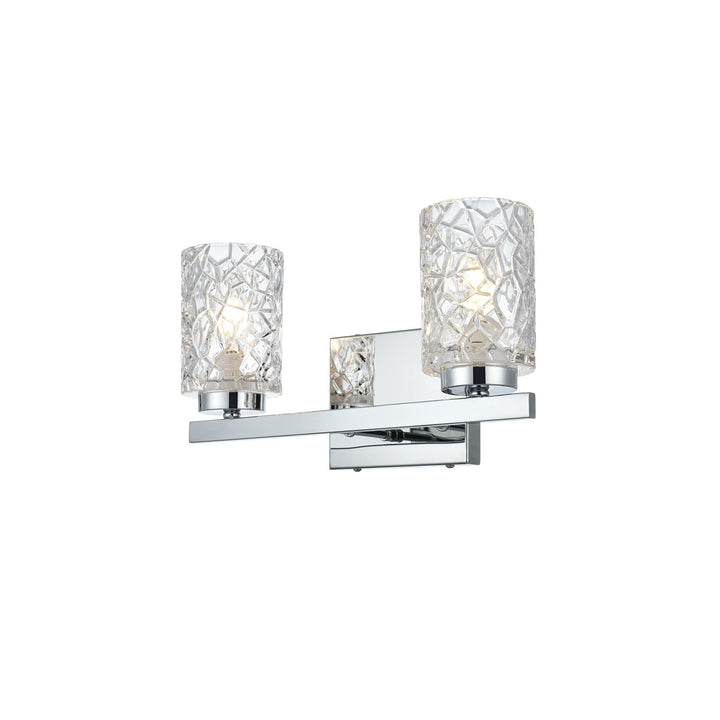 14 Inch Wall Sconce In Chrome